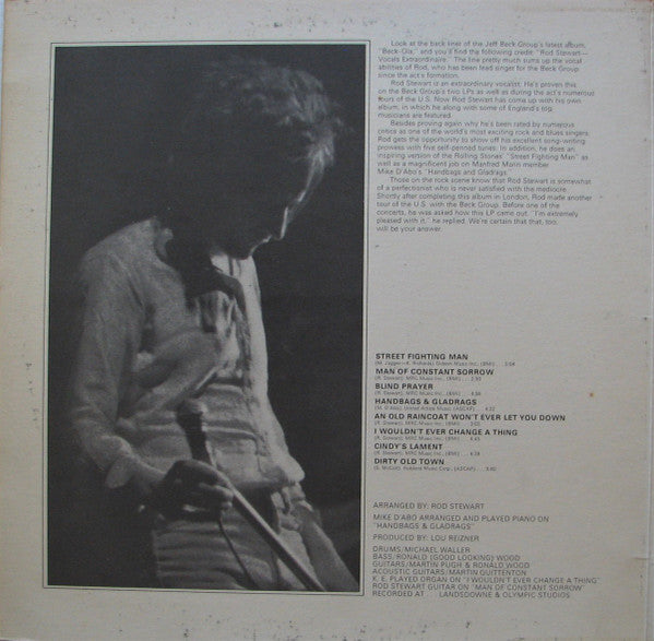Rod Stewart : The Rod Stewart Album (LP, Album, RP, Mer)