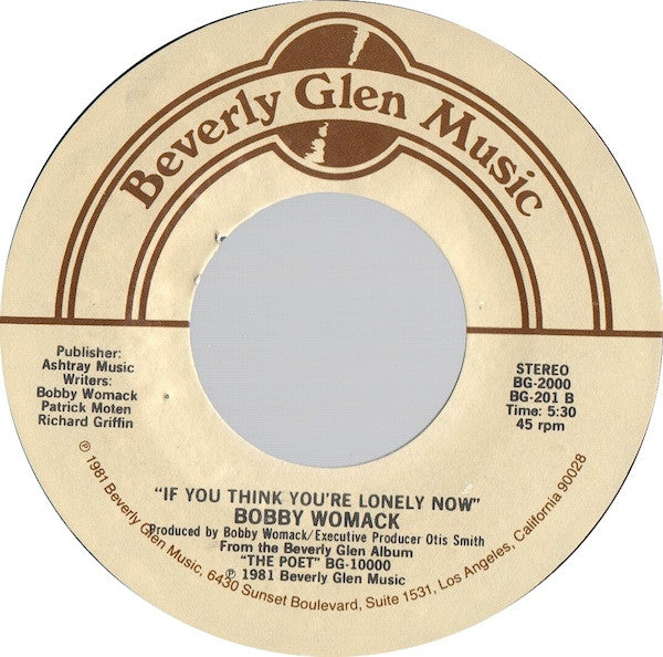 Bobby Womack : Secrets (7", Styrene, PRC)