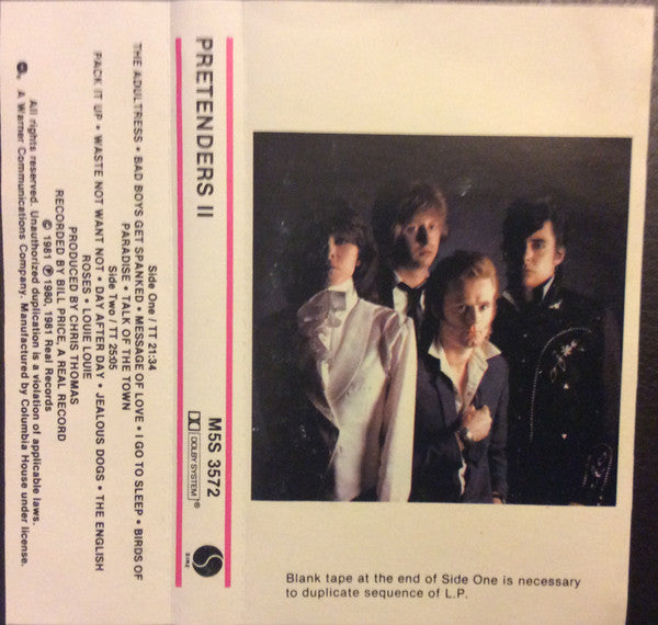 The Pretenders : Pretenders II (Cass, Album, Club, Dol)