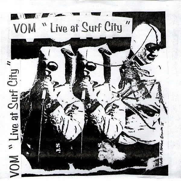 Vom (4) : Live At Surf City (7", EP, RE, Unofficial)