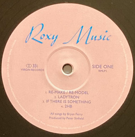 Roxy Music : Roxy Music (LP, Album, RE, RM, Hal)