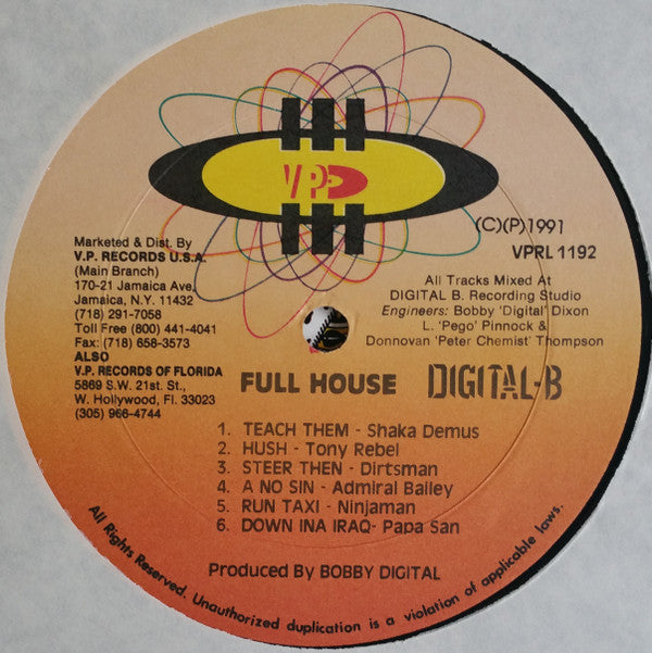 Various : Full House (LP, Comp)