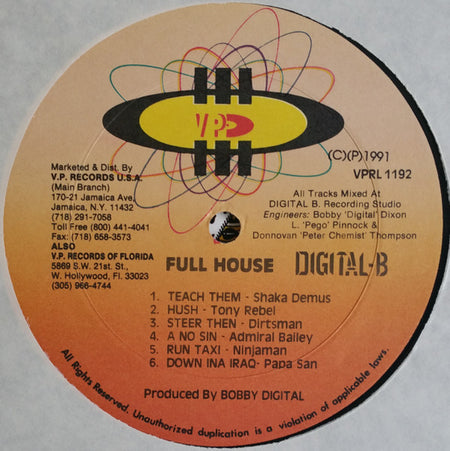 Various : Full House (LP, Comp)