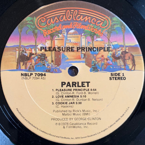 Parlet : Pleasure Principle (LP, Album, Ter)