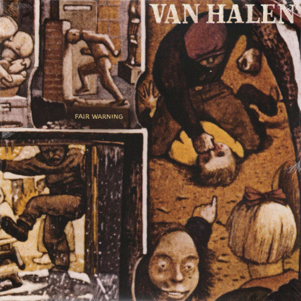 Van Halen : Fair Warning (LP, Album, RE, RM, RP, 180)