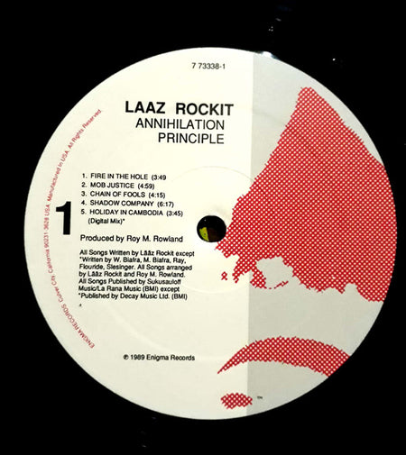 Lȧȧz Rockit* : Annihilation Principle (LP, Album)