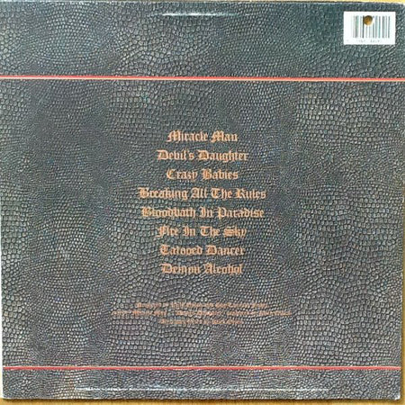 Ozzy Osbourne : No Rest For The Wicked (LP, Album, Car)