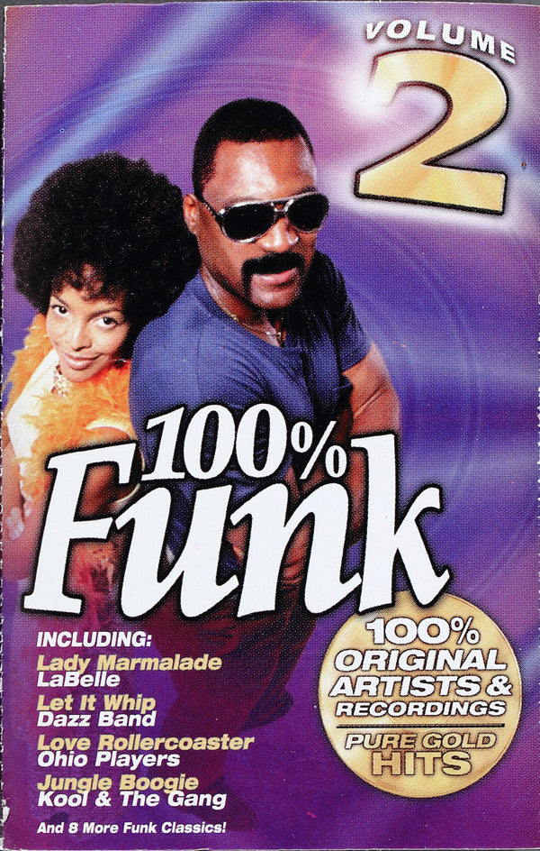 Various : 100% Funk Volume 2 (Cass, Comp)