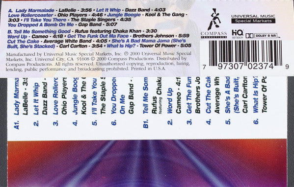 Various : 100% Funk Volume 2 (Cass, Comp)