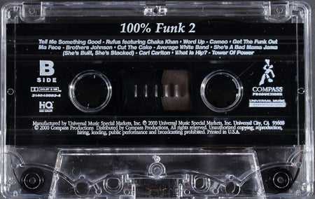 Various : 100% Funk Volume 2 (Cass, Comp)