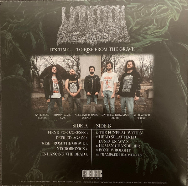 Undeath : It's Time...To Rise From The Grave (LP, Album, Blu)