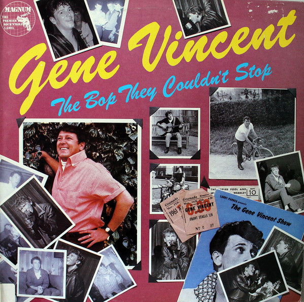 Gene Vincent : The Bop They Couldn't Stop (LP, RE)