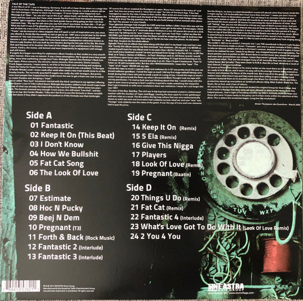 Slum Village : Fan-Tas-Tic Vol. 1 (2xLP, Album, Ltd, RE, San)