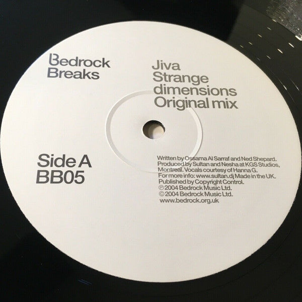 Jiva (2) : Strange Dimensions (12")