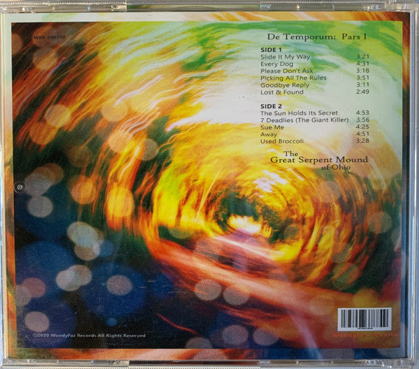 The Great Serpent Mound of Ohio : De Temporum: Pars I (CDr, Album)