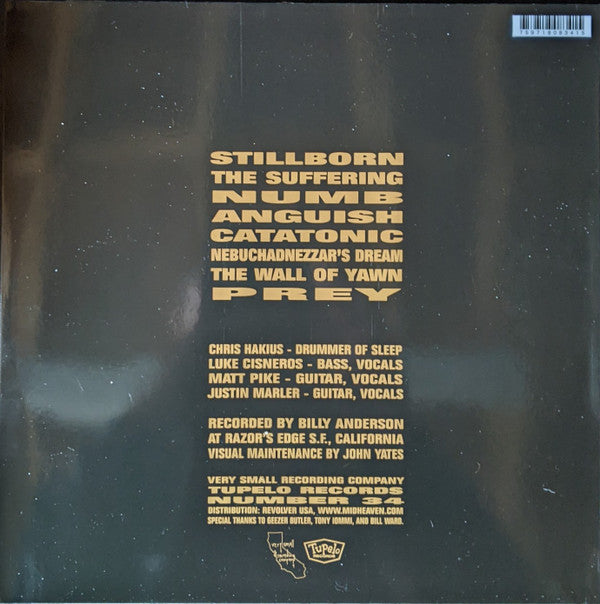 Sleep : Volume One (LP, Album, RE)