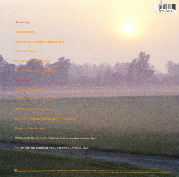 John Anderson (3) : Countrified (LP, Album, Spe)