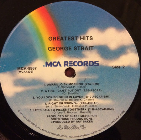 George Strait : Greatest Hits (LP, Comp, Pin)
