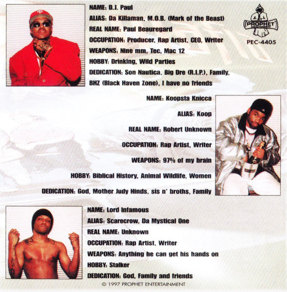 Three 6 Mafia : The End (CD, Album, RE)