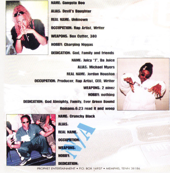 Three 6 Mafia : The End (CD, Album, RE)