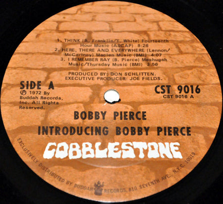 Bobby Pierce : Introducing Bobby Pierce (LP, Album)