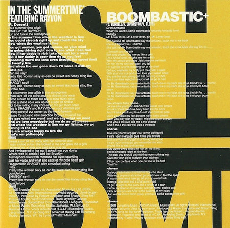 Shaggy : Boombastic (Full Length Album) (CD, Album)