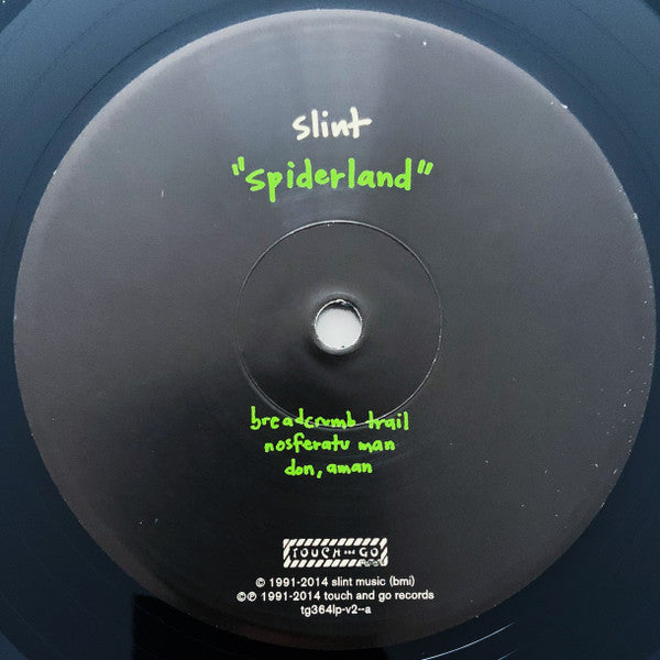 Slint : Spiderland (LP, Album, RE, RM, RP, 180)