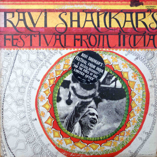 Ravi Shankar : Ravi Shankar's Festival From India (2xLP, Album, All)