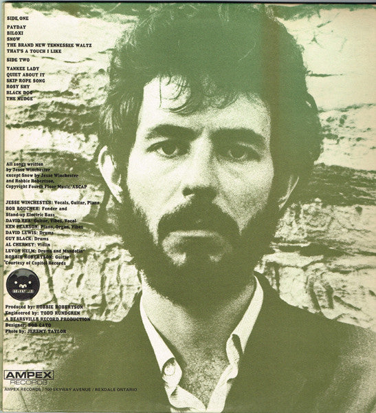 Jesse Winchester : Jesse Winchester (LP, Album, ARP)