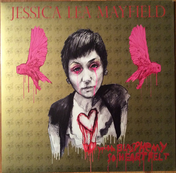 Jessica Lea Mayfield : With Blasphemy So Heartfelt (LP, Album, Pin)