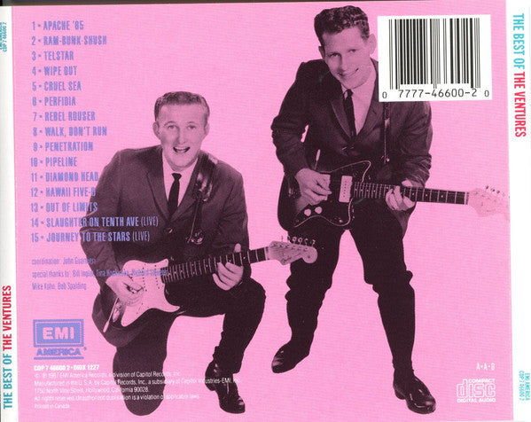 The Ventures : The Best Of The Ventures (CD, Comp)