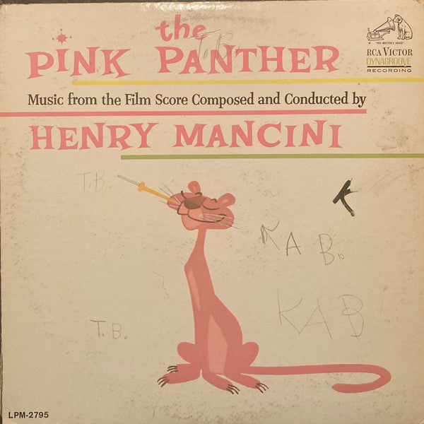 Henry Mancini : The Pink Panther (Music From The Film Score) (LP, Album, Mono, Ind)