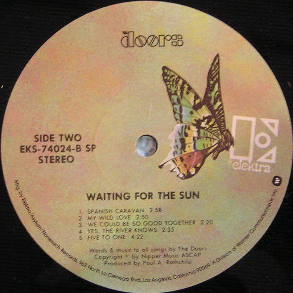 The Doors : Waiting For The Sun (LP, Album, RE, Gat)