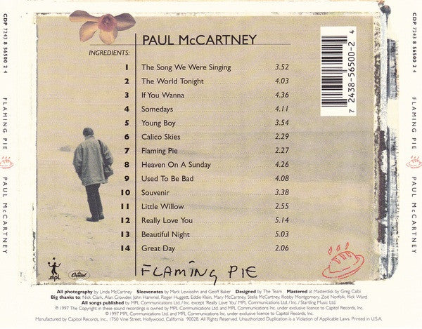 Buy Paul McCartney : Flaming Pie (CD, Album) from our record shop
