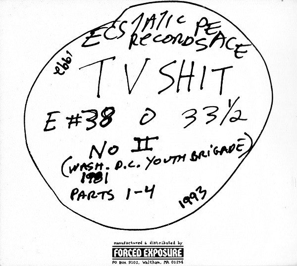 Sonic Youth With Yamatsuka Eye : TV Shit (CD, EP)