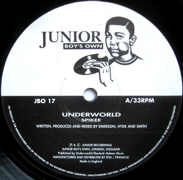 Underworld : Spikee / Dogman Go Woof (12", Single)