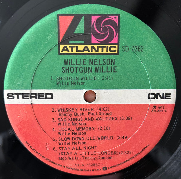 Willie Nelson : Shotgun Willie (LP, Album, RP, Gol)