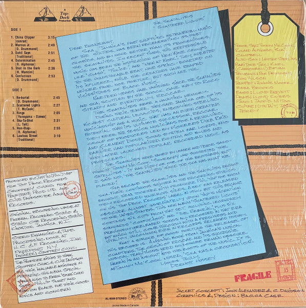 The Skatalites : Scattered Lights (LP, Album)