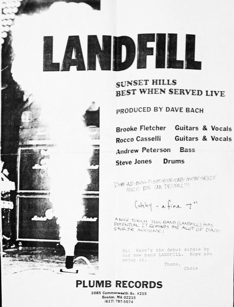 Landfill (5) : Sunset Hills (7", Single)