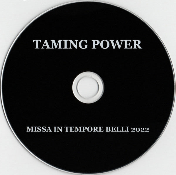 Taming Power : Missa In Tempore Belli 2022 (CD, Album, Ltd)
