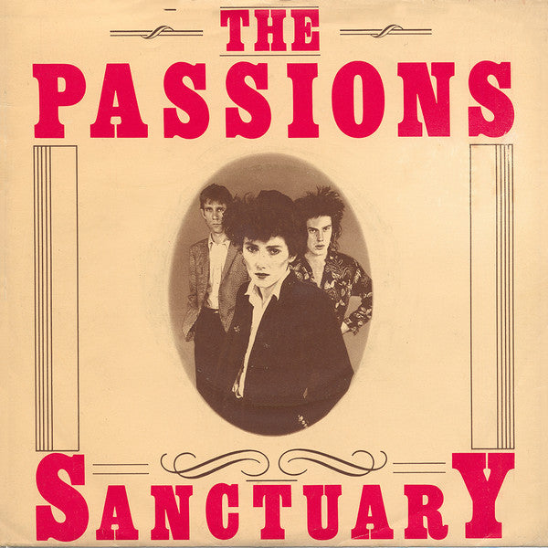 The Passions : Sanctuary (7", Single)