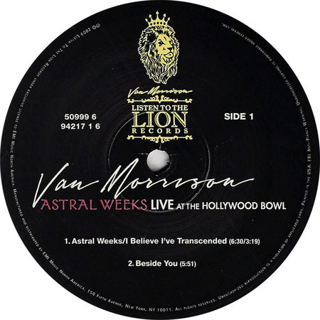 Van Morrison : Astral Weeks Live At The Hollywood Bowl (2xLP, Album)