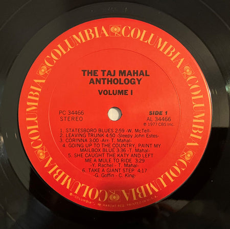 Taj Mahal : The Taj Mahal Anthology (Volume 1) (LP, Album, Comp)