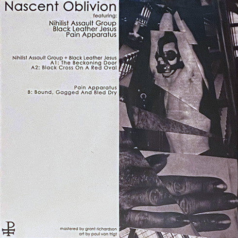 Black Leather Jesus + Nihilist Assault Group / Pain Apparatus : Nascent Oblivion (LP, Album, Ltd)