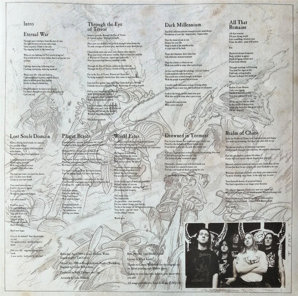 Bolt Thrower : Realm Of Chaos (LP, Album, Ltd, RE)