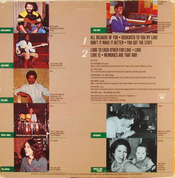 Bill Withers : 'Bout Love (LP, Album, Ter)