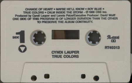 Cyndi Lauper : True Colors (Cass, Album, Lin)