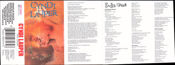 Cyndi Lauper : True Colors (Cass, Album, Lin)