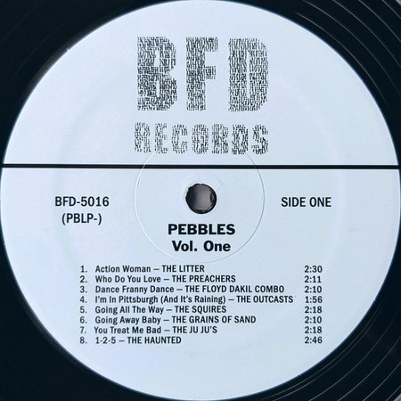 Various : Pebbles Vol. One   (LP, Comp, Ltd, RE, Unofficial)