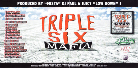 Triple Six Mafia* : Underground Vol. 1 (1991-1994) (CD, Comp, RE)